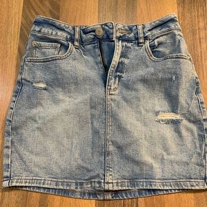 Jean skirt
